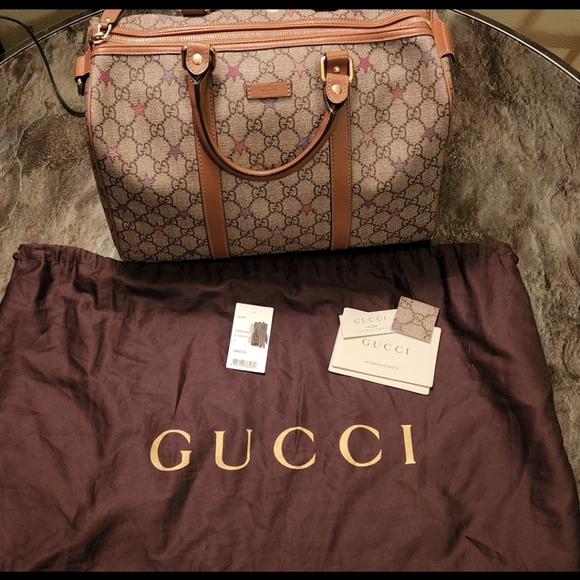 Gucci Joy Star GG Supreme Boston Bag (Limited Edition) - Picture 9 of 11